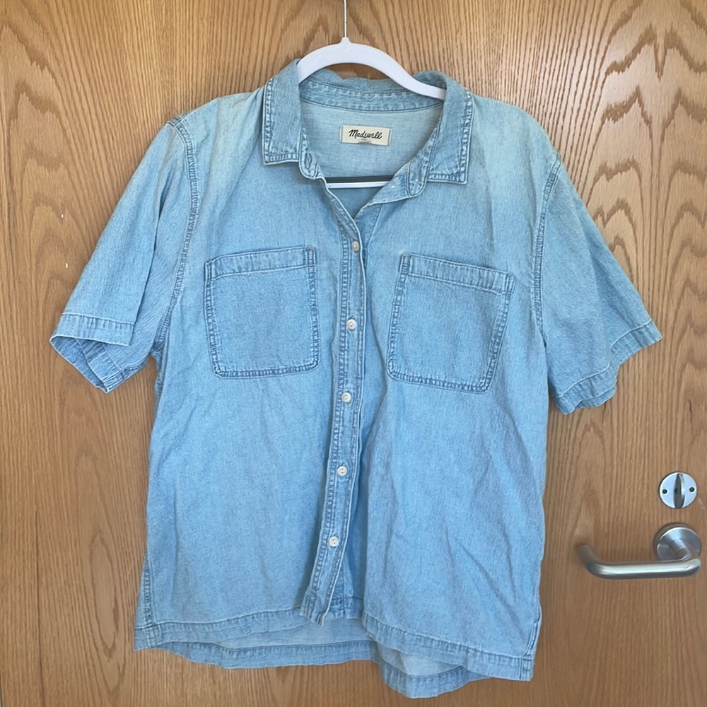 Madewell denim top